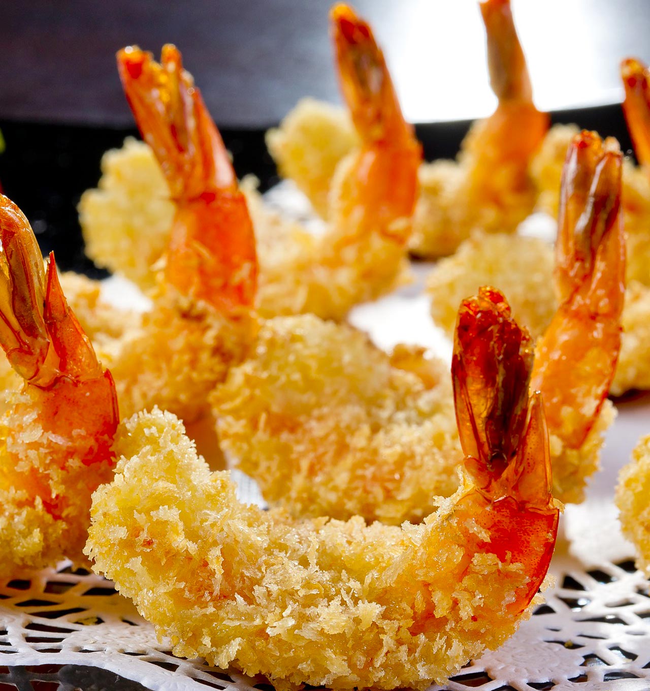 Mazzancolle tropicali in tempura - Giorgio Mare