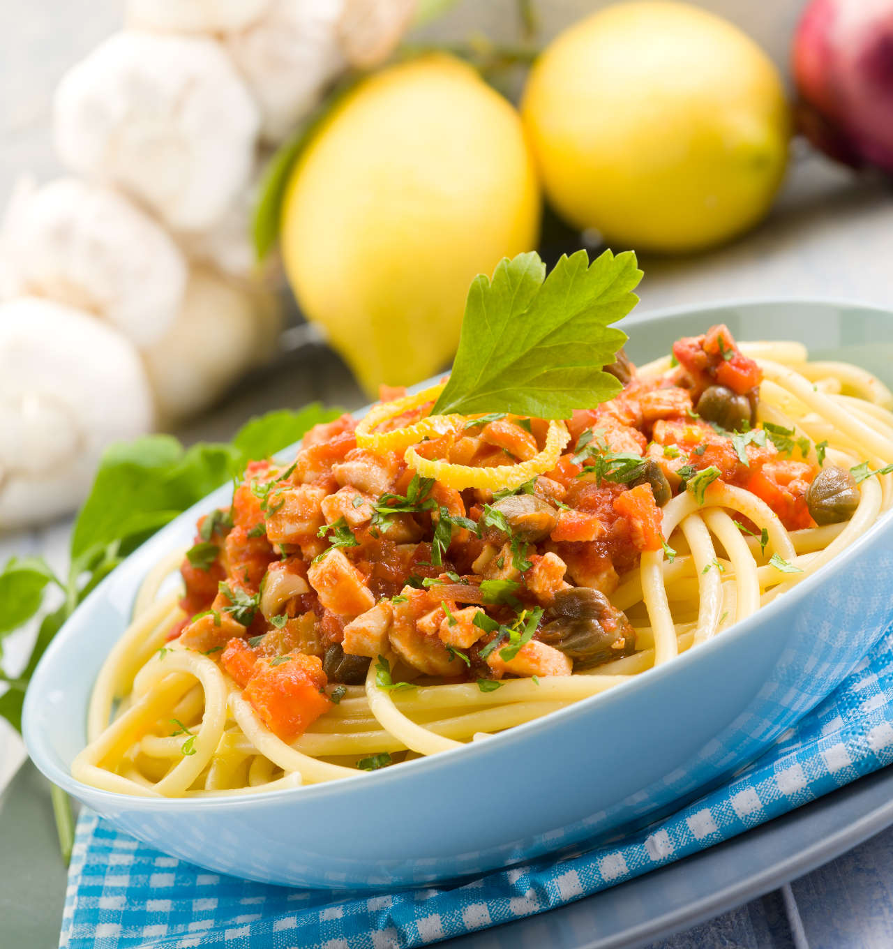 Spaghetti al Ragù di Pesce Spada - Ricetta GiorgioMare