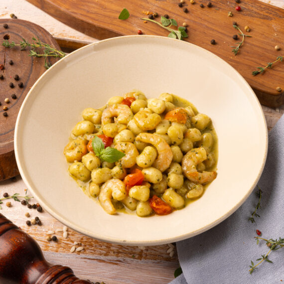 Gnocchi al pesto alla Portofino